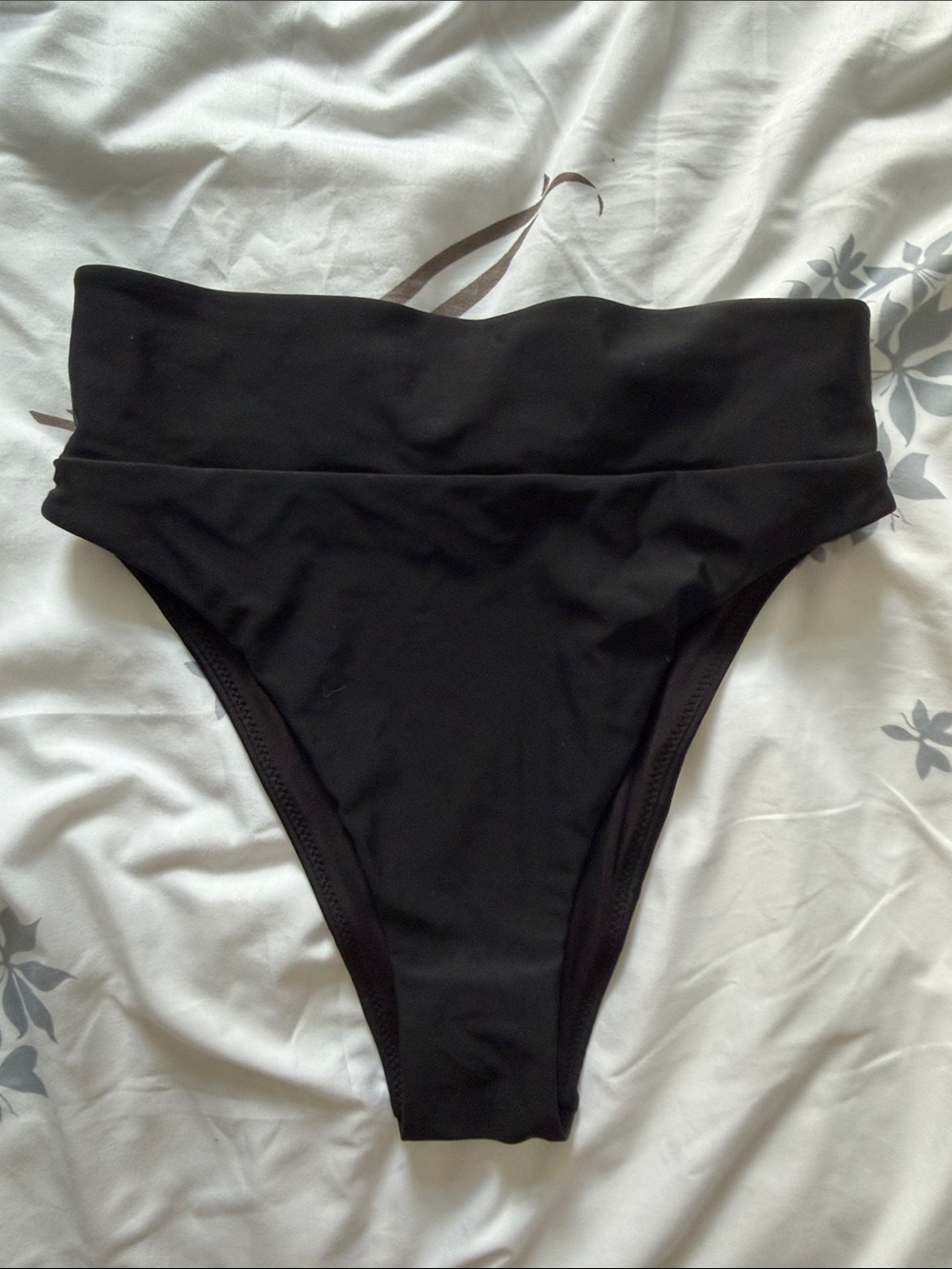 Aerie High-Waist Black Bikini Bottom